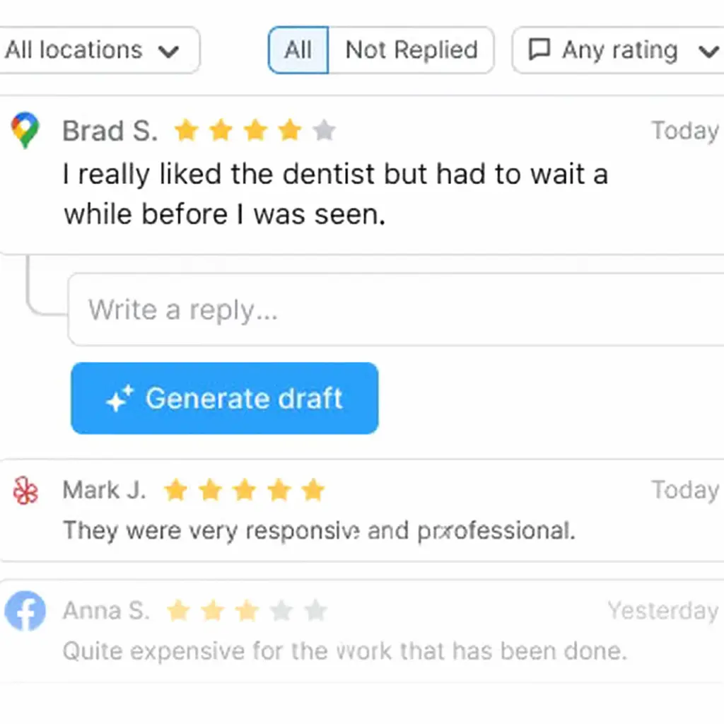 online google reviews